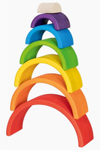 Load image into Gallery viewer, Little Rainbow Building Blocks
