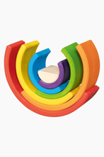 Load image into Gallery viewer, Little Rainbow Building Blocks
