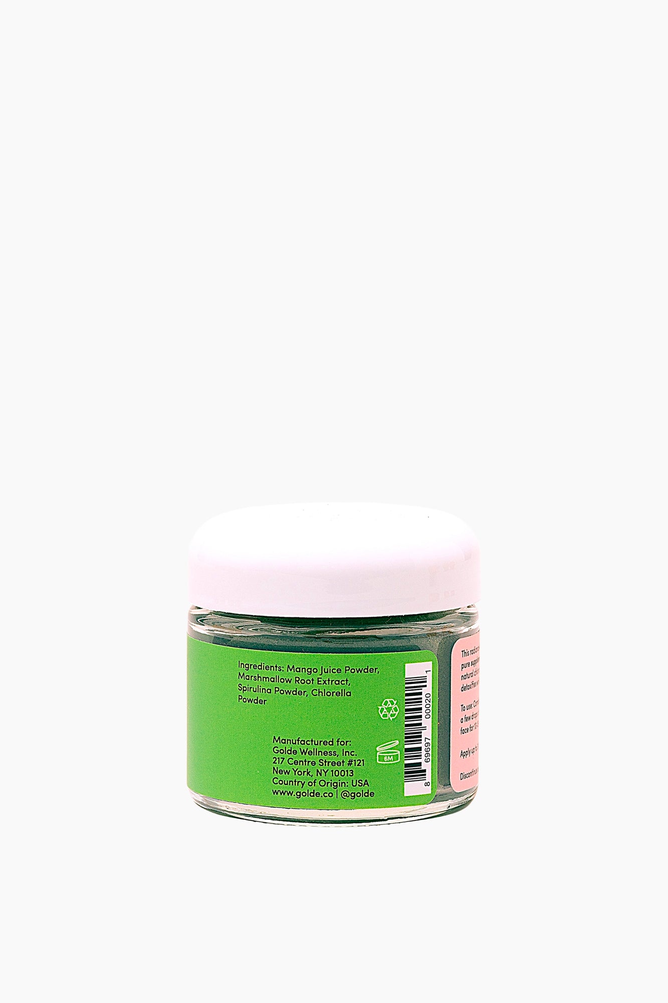 Clean Greens Face Mask