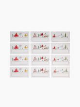 Load image into Gallery viewer, Holiday Village Mini Notes - Set of 12
