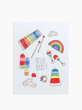 Load image into Gallery viewer, Hello Baby Card
