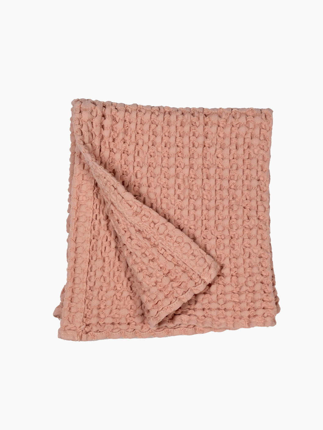 Blush Waffle Washcloth