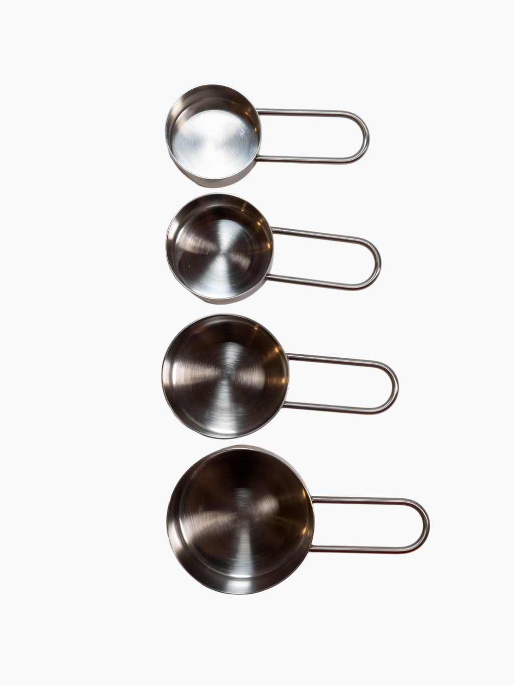 Simple Measuring Cups | Silver