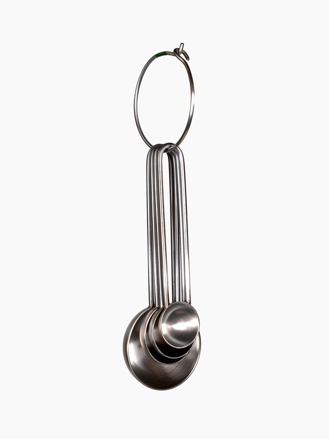Simple Measuring Spoons, Silver