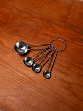 Load image into Gallery viewer, Simple Measuring Spoons | Silver
