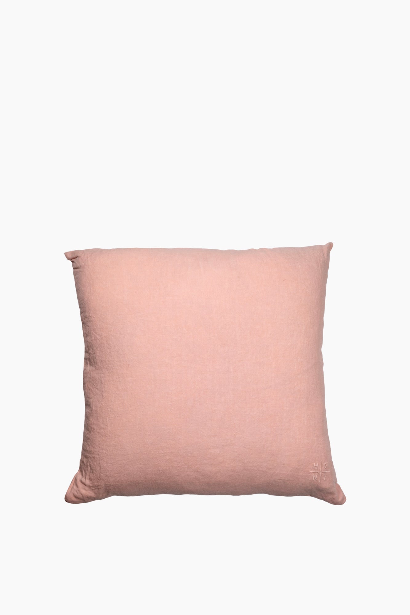Linen Throw Pillow | Blush