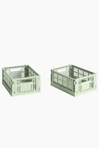 Mini Crate | Set of 2 | 5 Colors