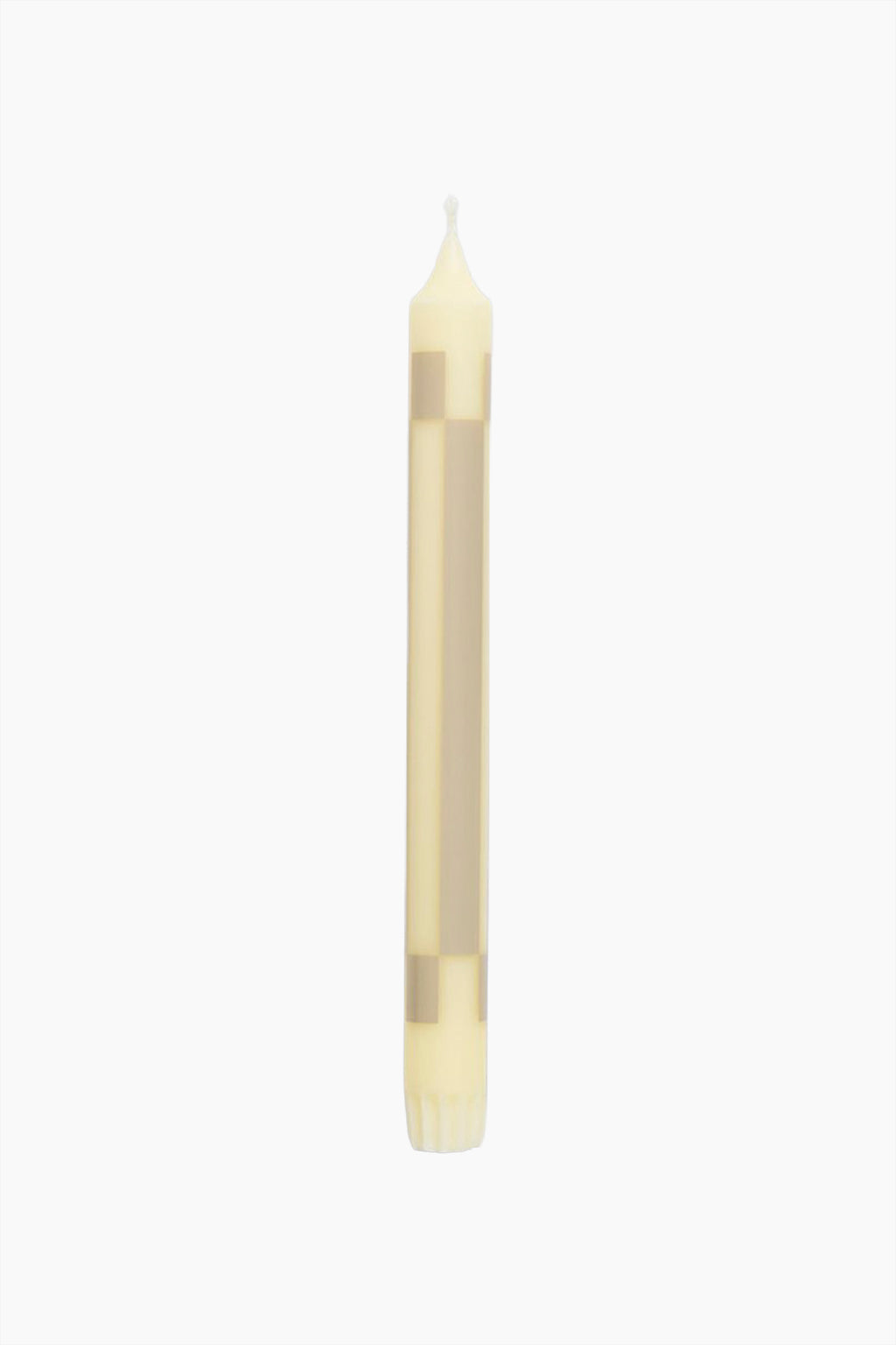Pattern Taper Candle | 10 Colors