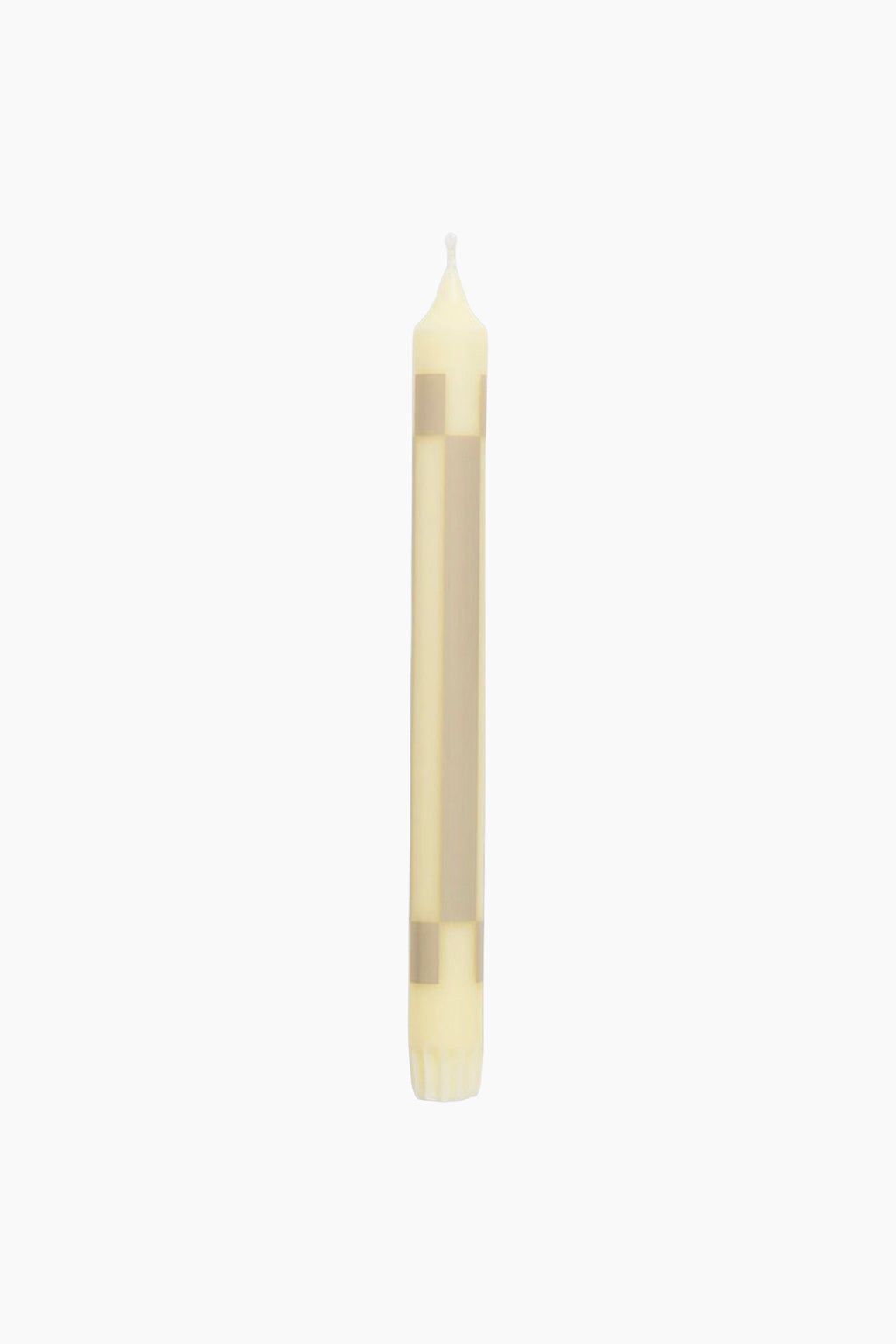 Pattern Taper Candle | 10 Colors