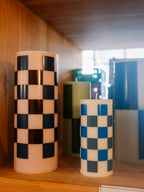 Pattern Column Candle | Small | 3 Colors