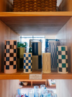 Pattern Column Candle | Small | 3 Colors