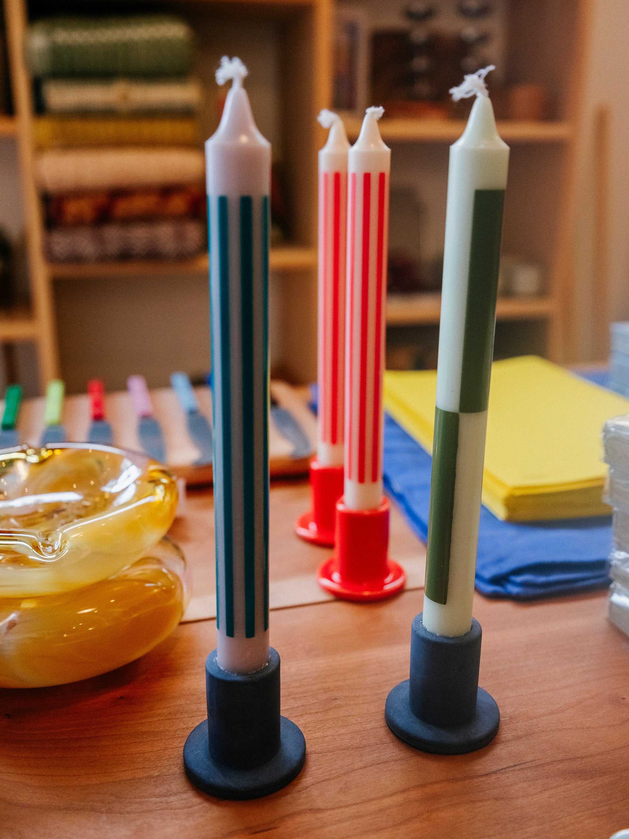 Concrete Tube Candleholder | 3 Colors