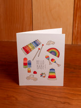Load image into Gallery viewer, Hello Baby Card
