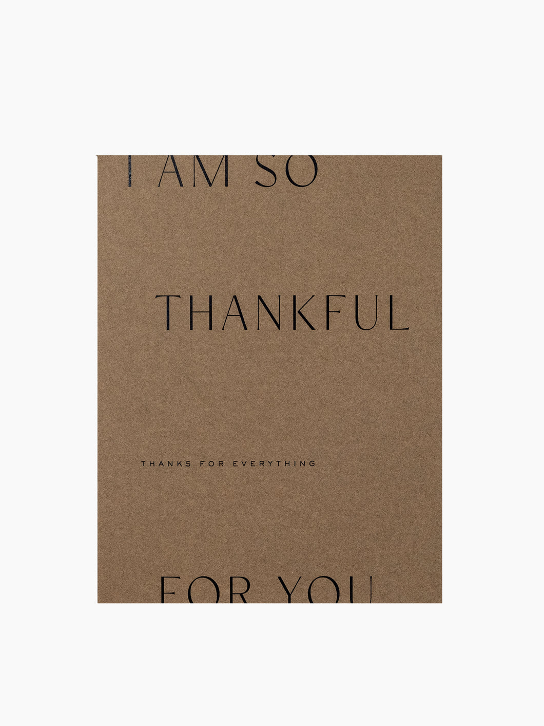 Thankful Card