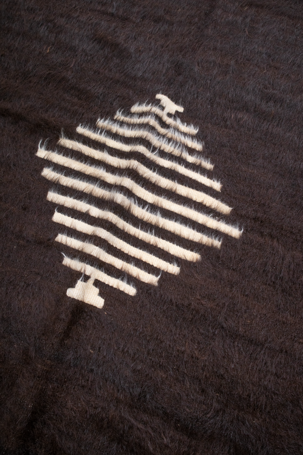 Antique Mohair Rug