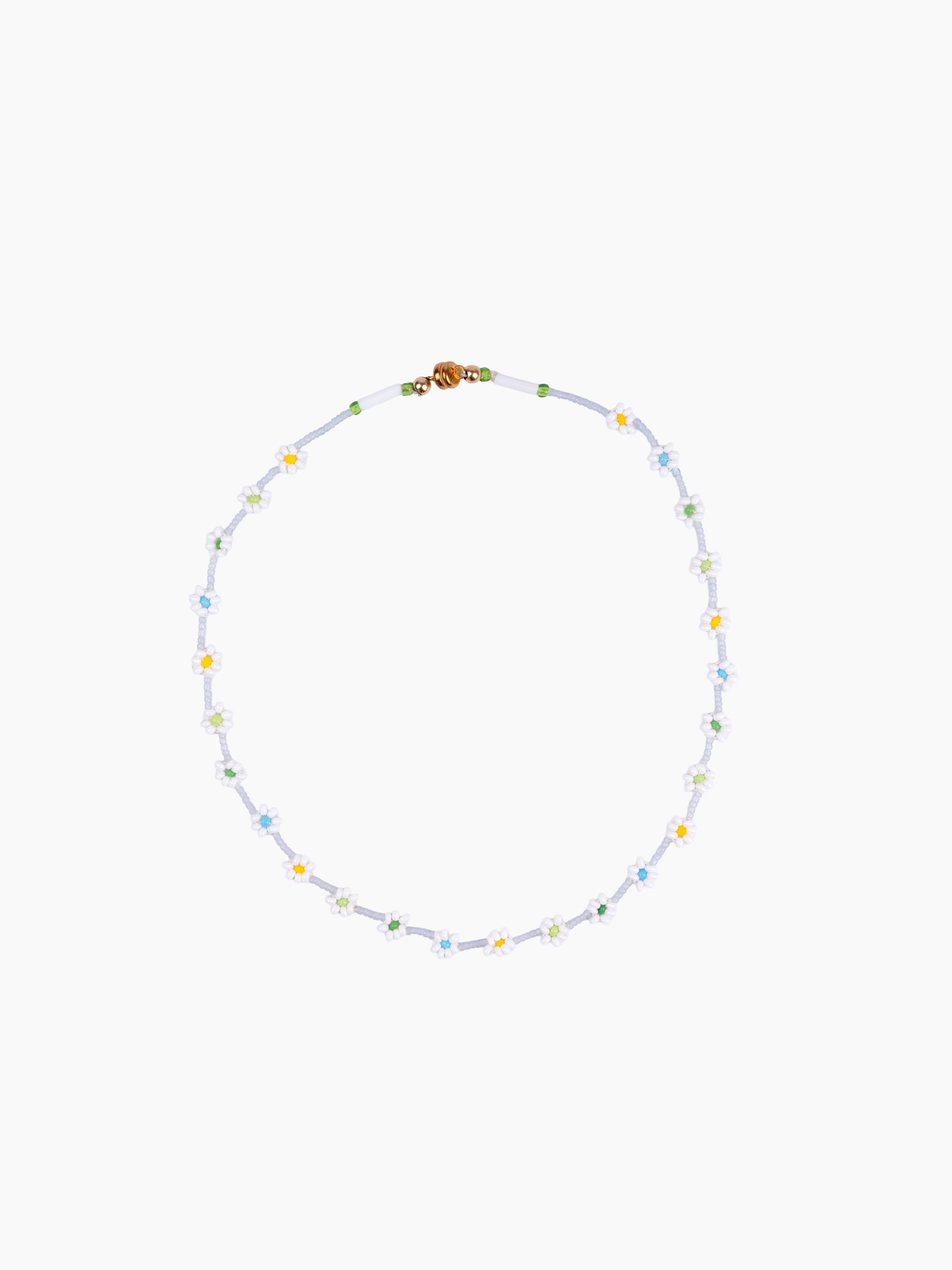 Vintage Beaded Daisy Chain | Short