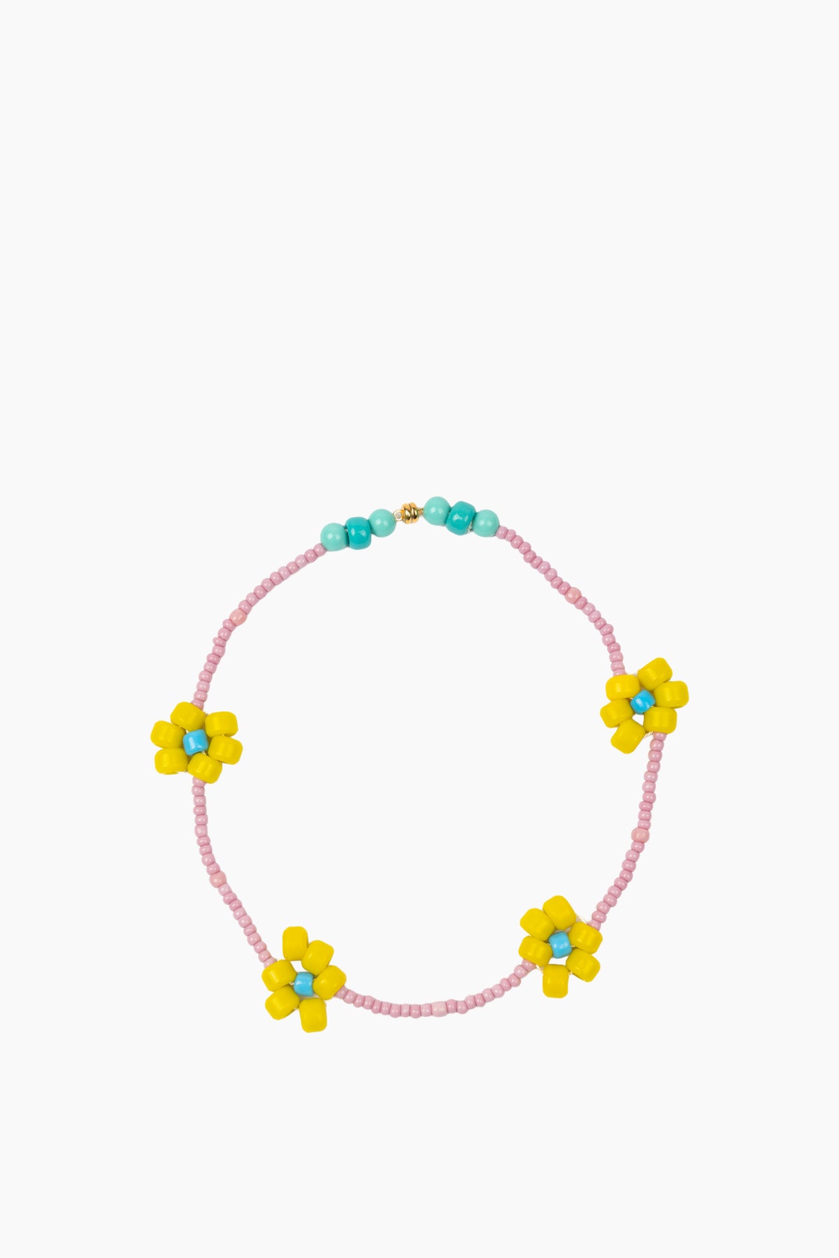 Vintage Beaded Daisy Chain | Short