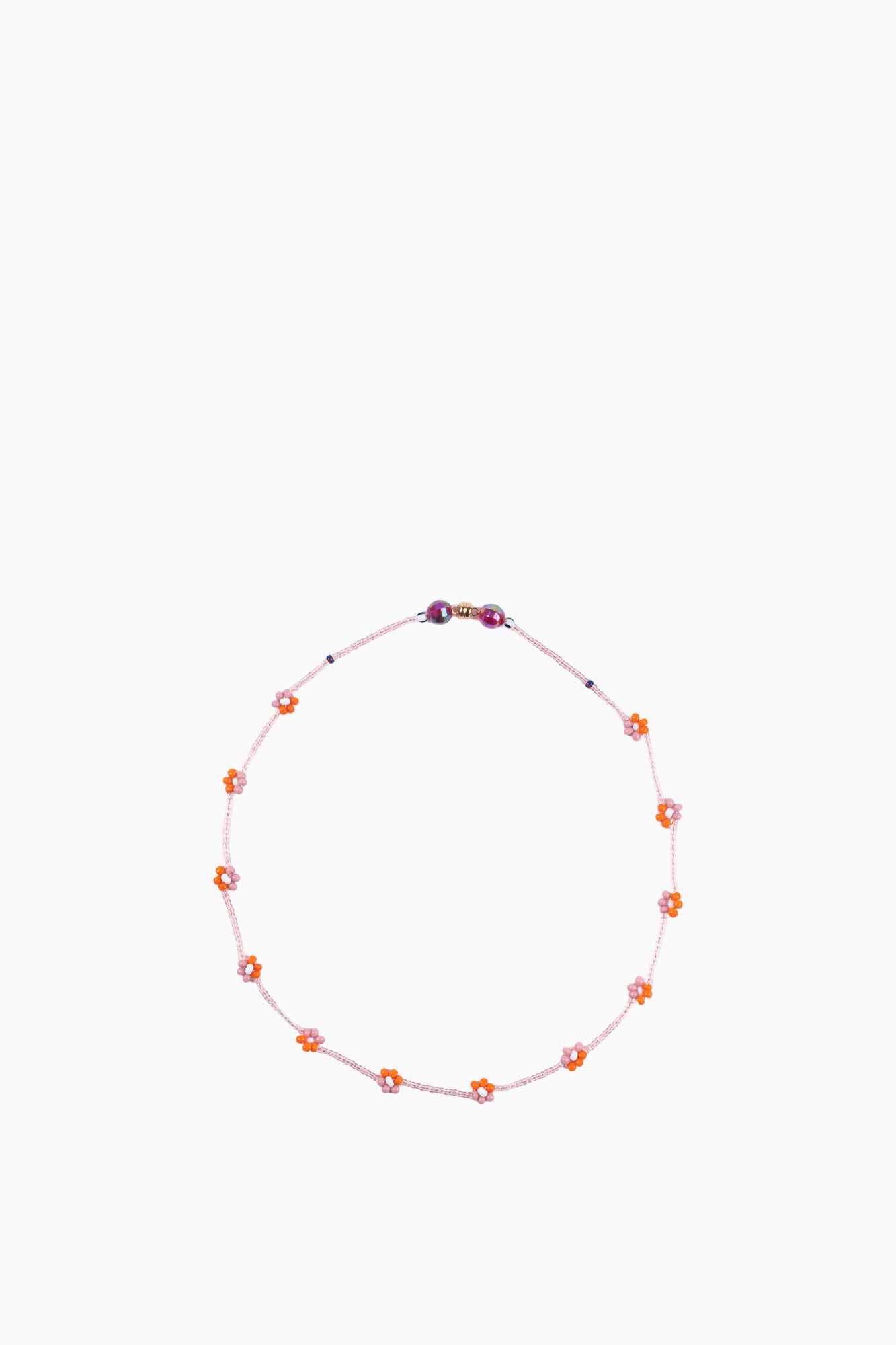 Vintage Beaded Daisy Chain | Short