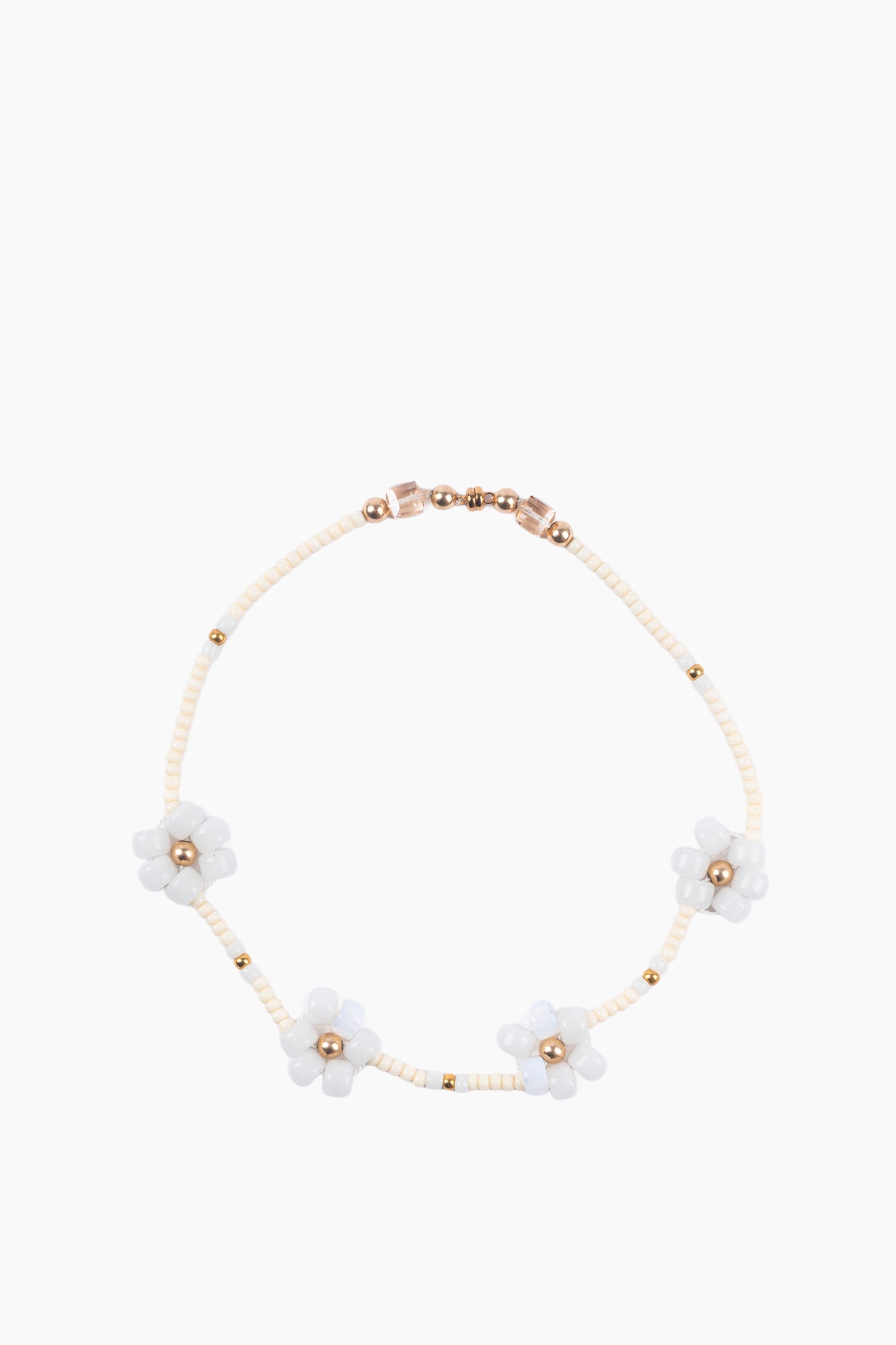Vintage Beaded Daisy Chain | Short