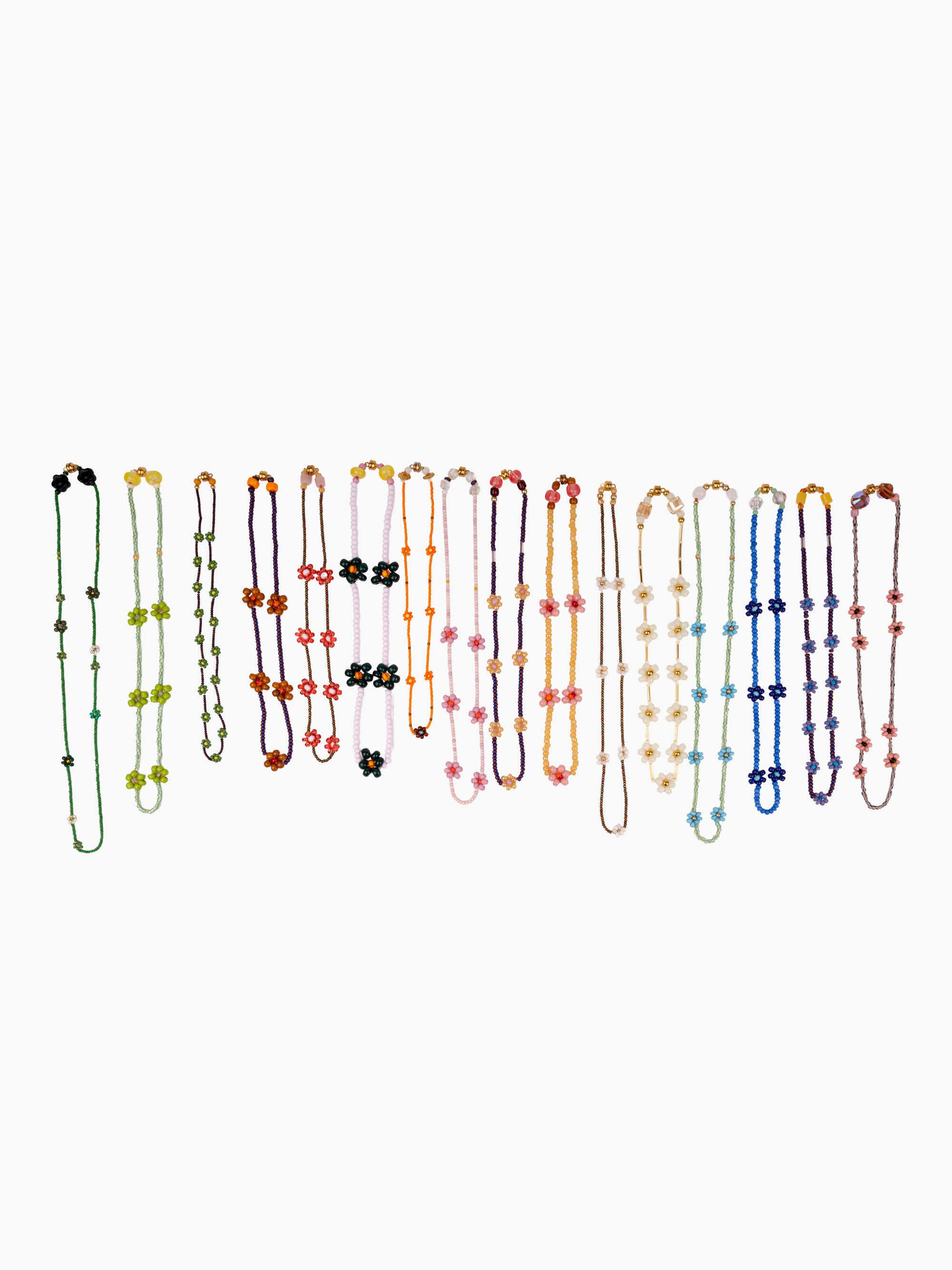 Vintage Beaded Daisy Chain | Short