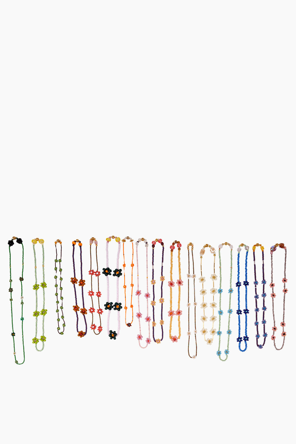 Vintage Beaded Daisy Chain | Short