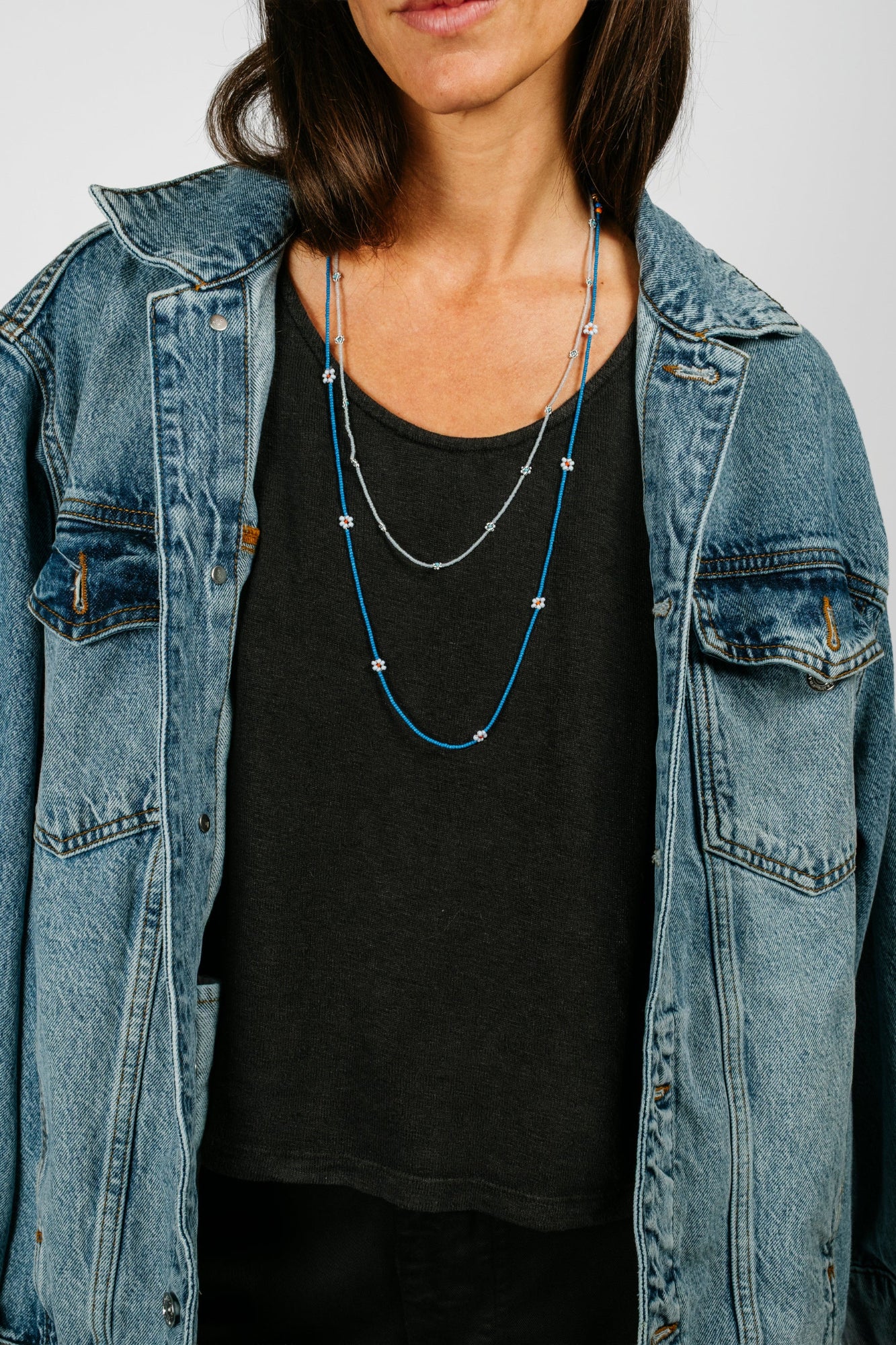Vintage Beaded Daisy Chain | Long – The Post Supply