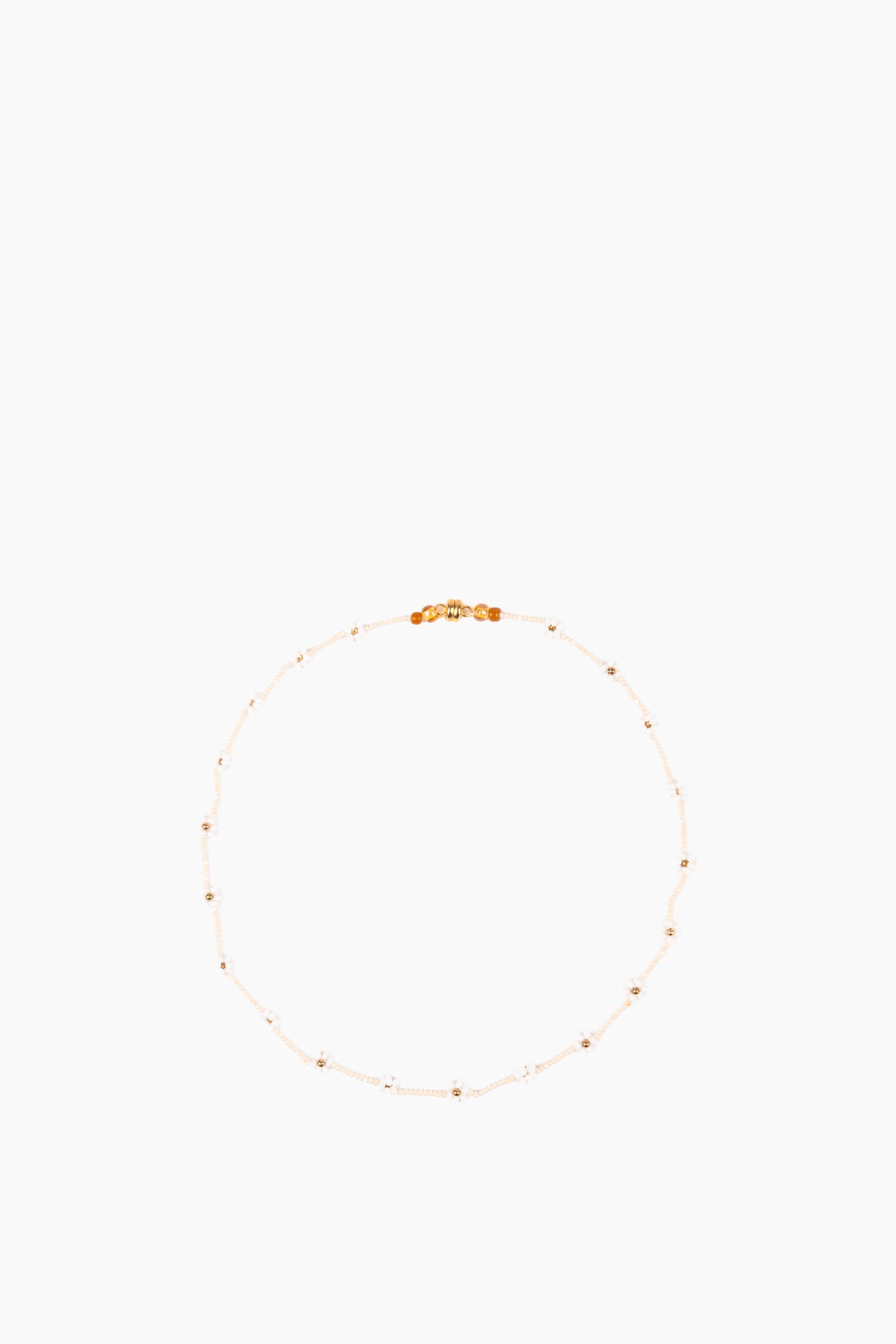 Vintage Beaded Daisy Chain | Short