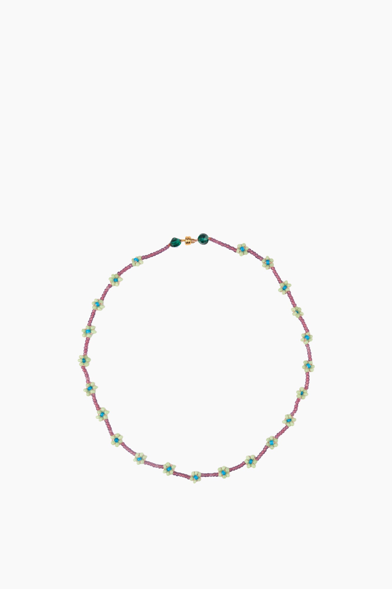 Vintage Beaded Daisy Chain | Short