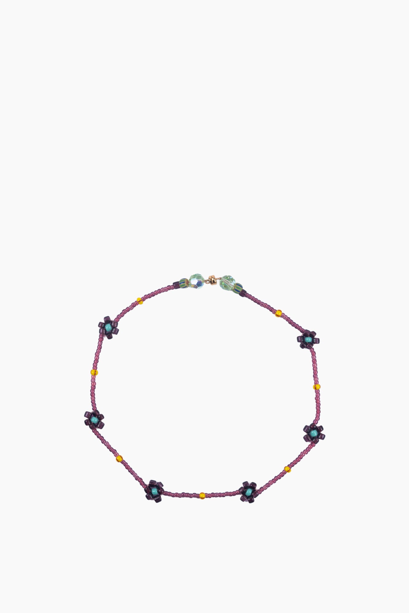 Vintage Beaded Daisy Chain | Short