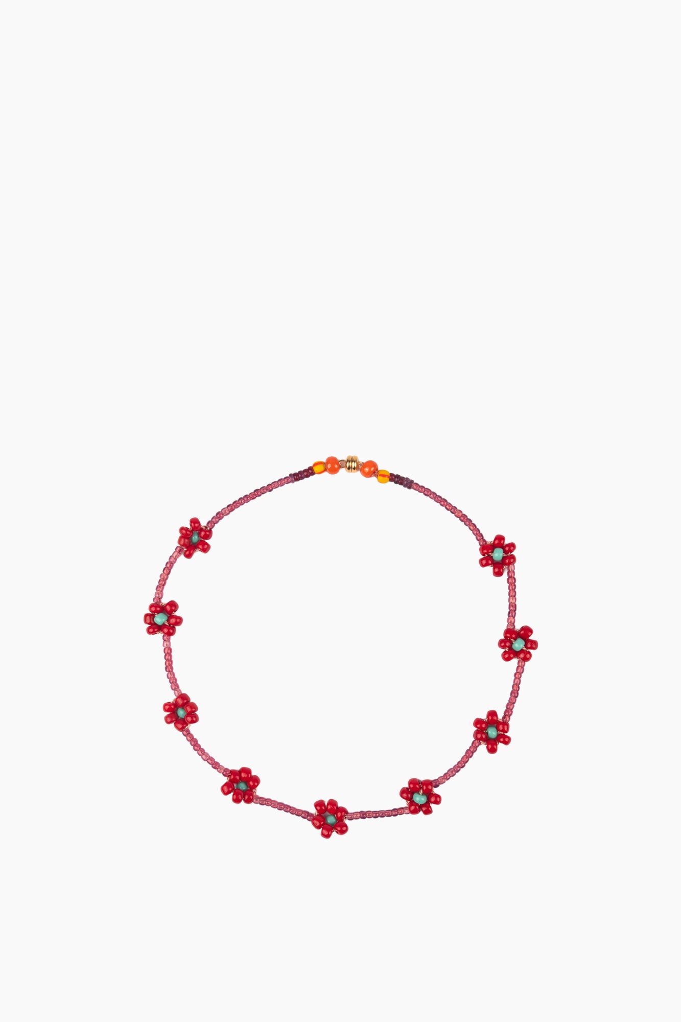 Vintage Beaded Daisy Chain | Short