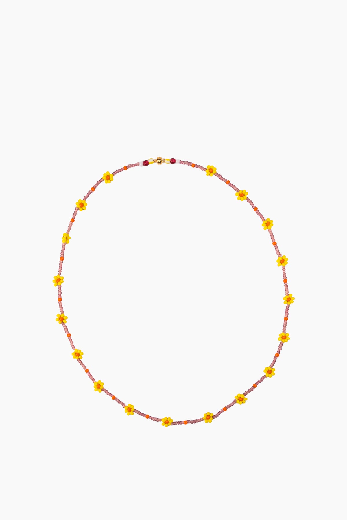 Vintage Beaded Daisy Chain | Long