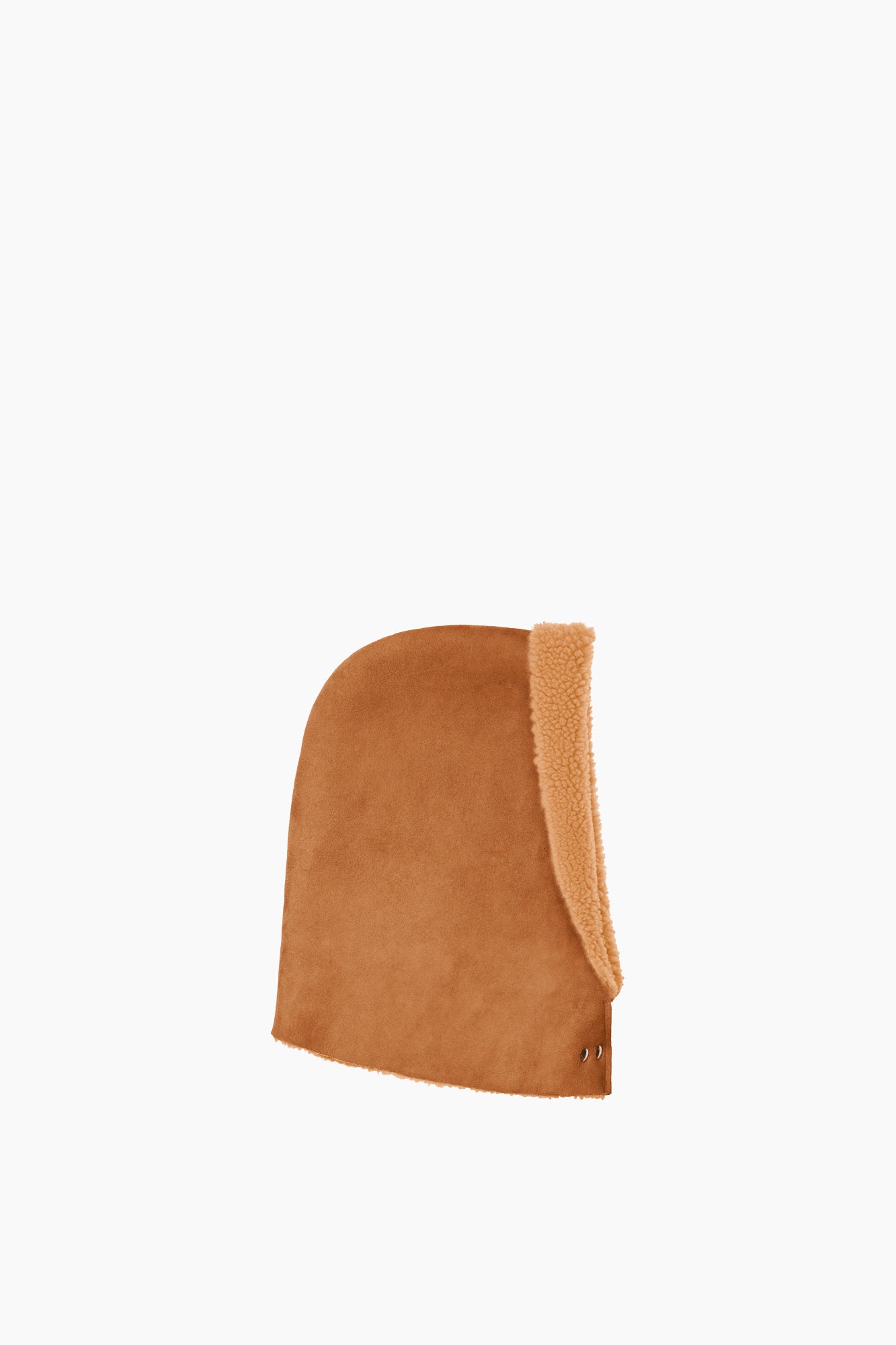 Sheepskin Hood | Camel
