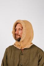 Sheepskin Hood | Camel
