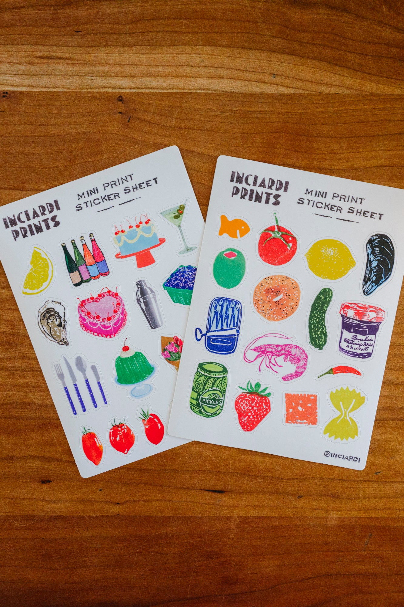 Mini Print Sticker Sheet