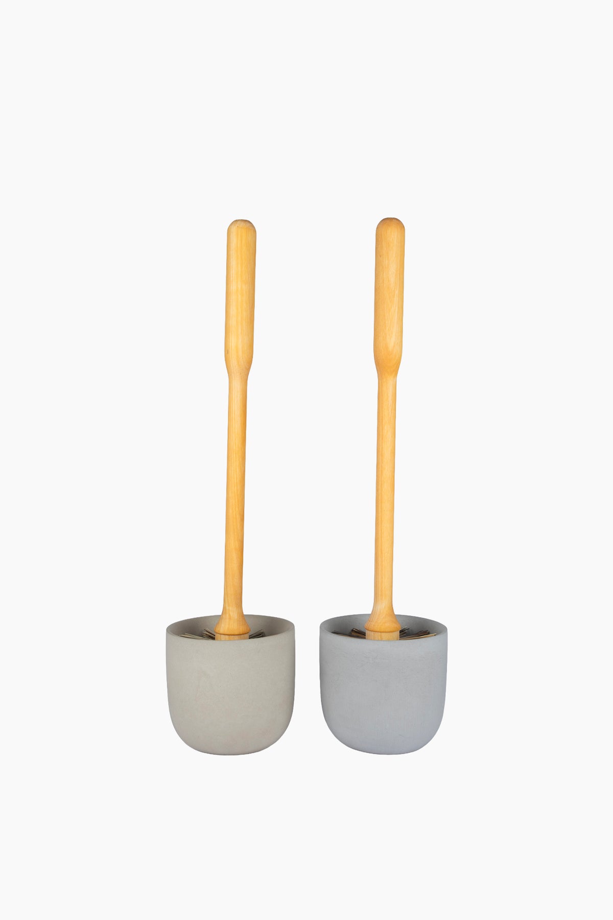 Toilet Brush with Concrete Cup