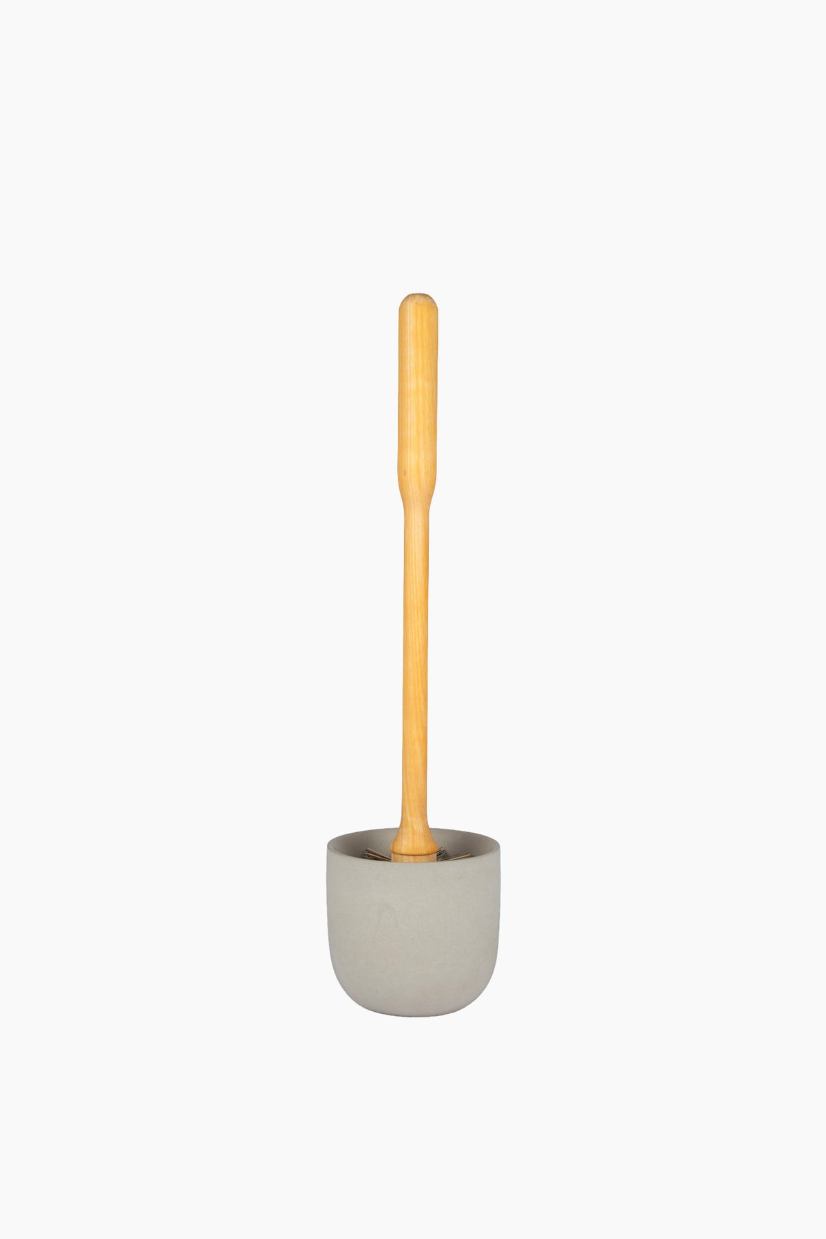 Toilet Brush with Concrete Cup