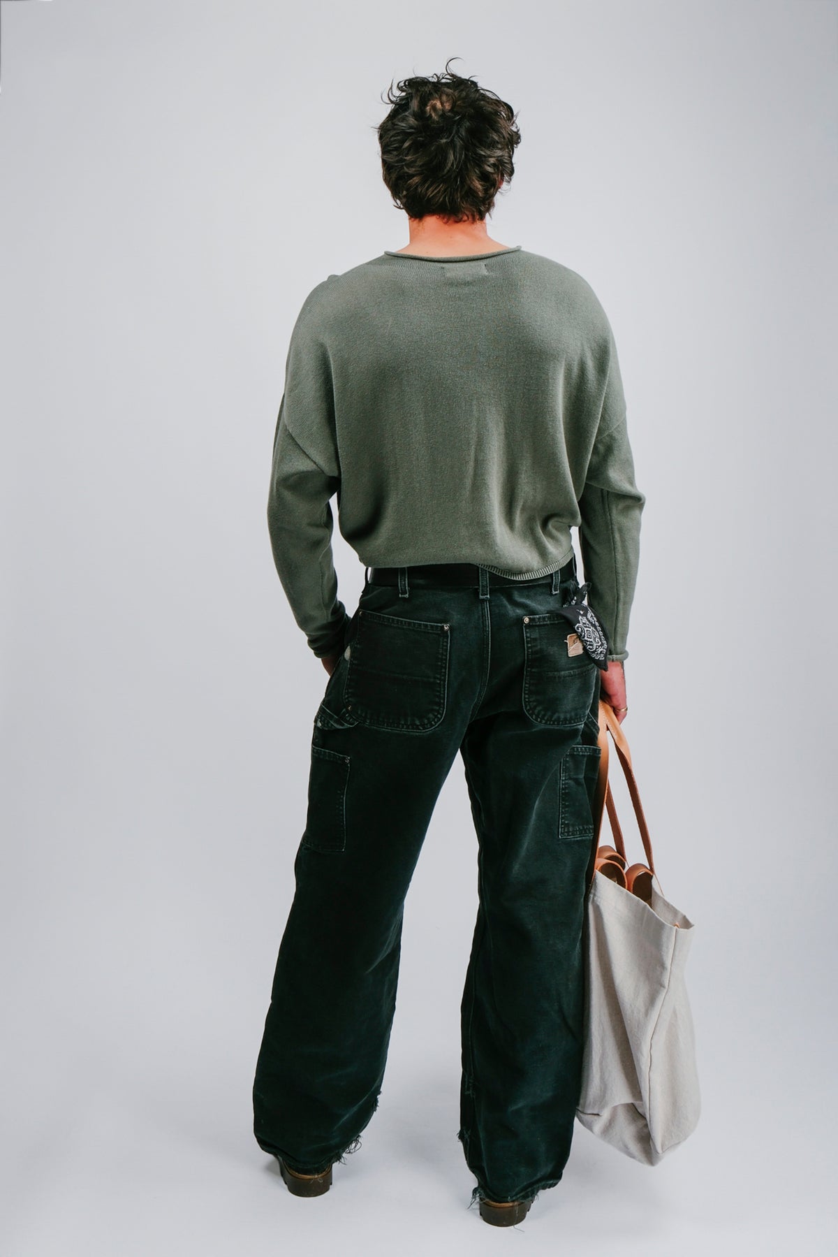 Light Shrunken Peri Cardigan
