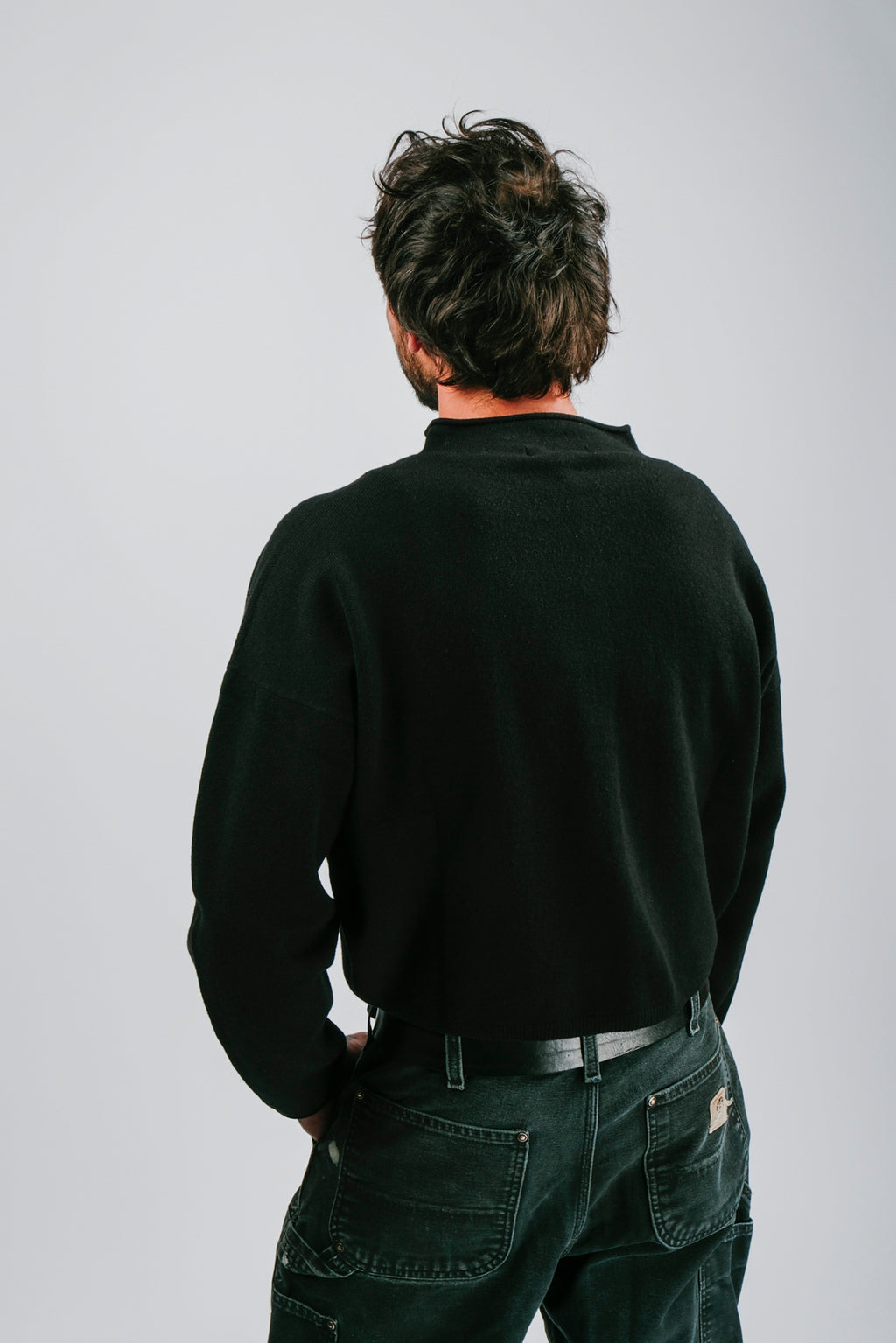 Shrunken Peri Cardigan