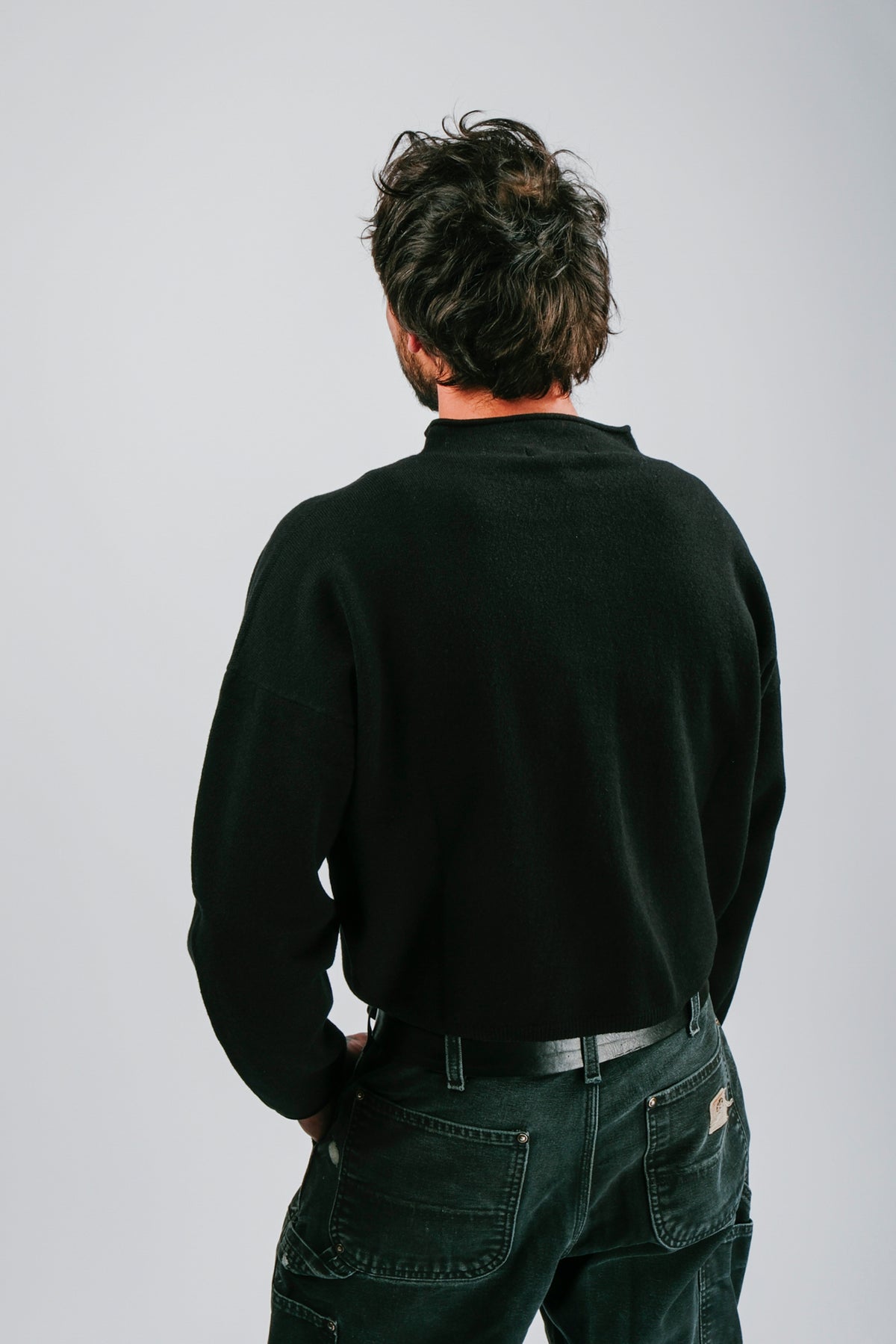 Shrunken Peri Cardigan