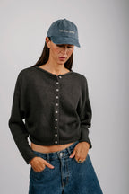 Shrunken Peri Cardigan