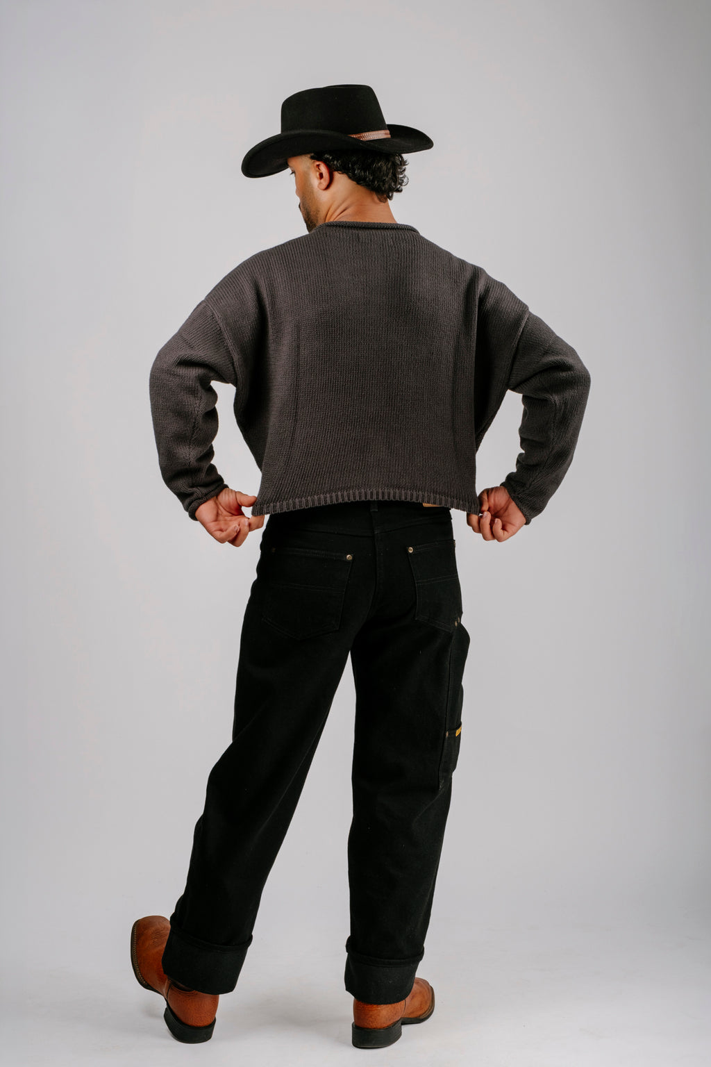 Shrunken Peri Cardigan