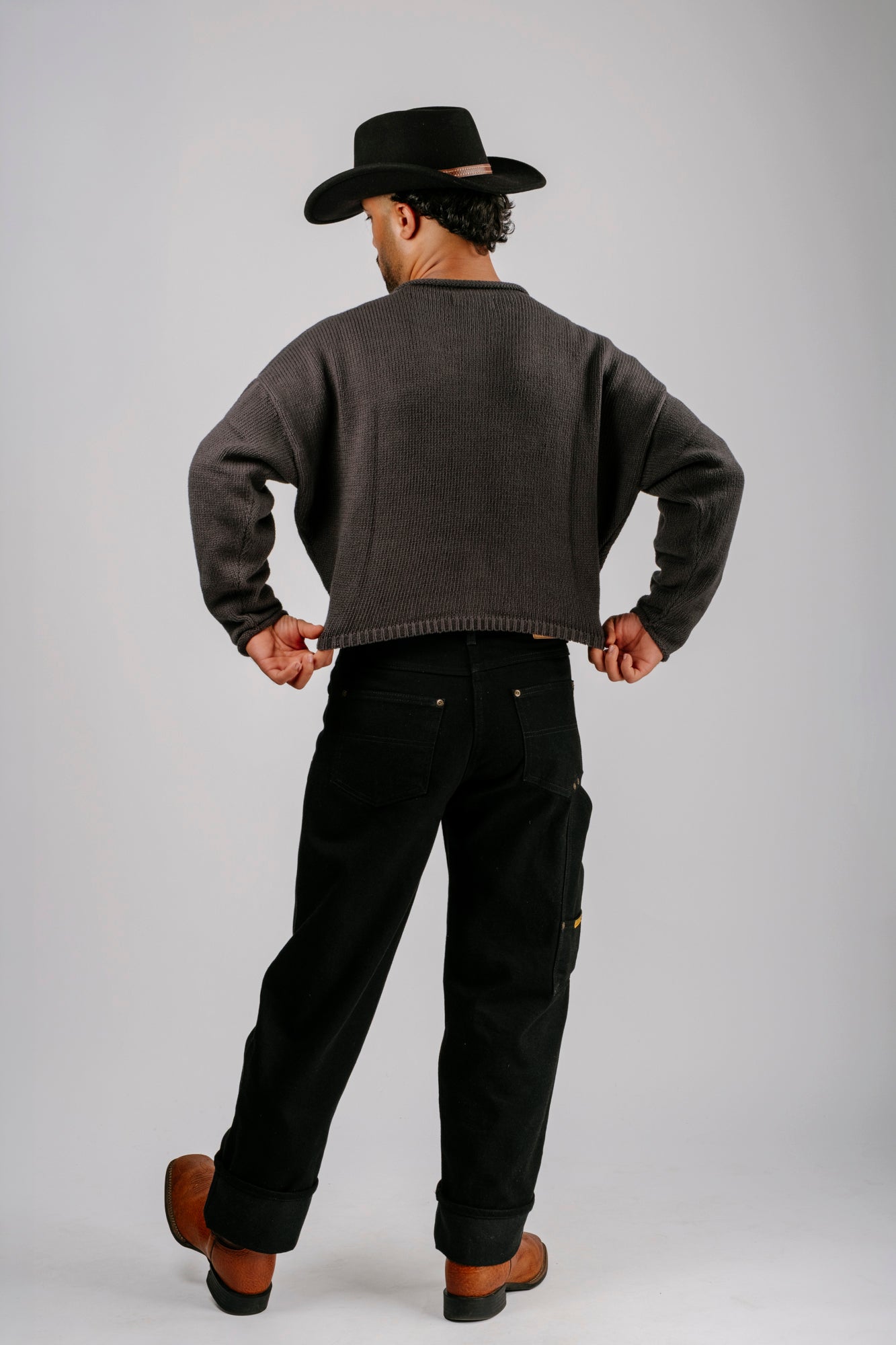 Shrunken Peri Cardigan