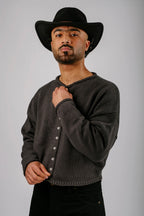 Shrunken Peri Cardigan