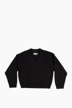 Shrunken Sloane Vee Sweater
