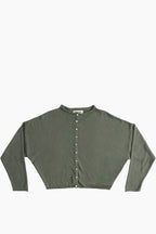 Light Shrunken Peri Cardigan