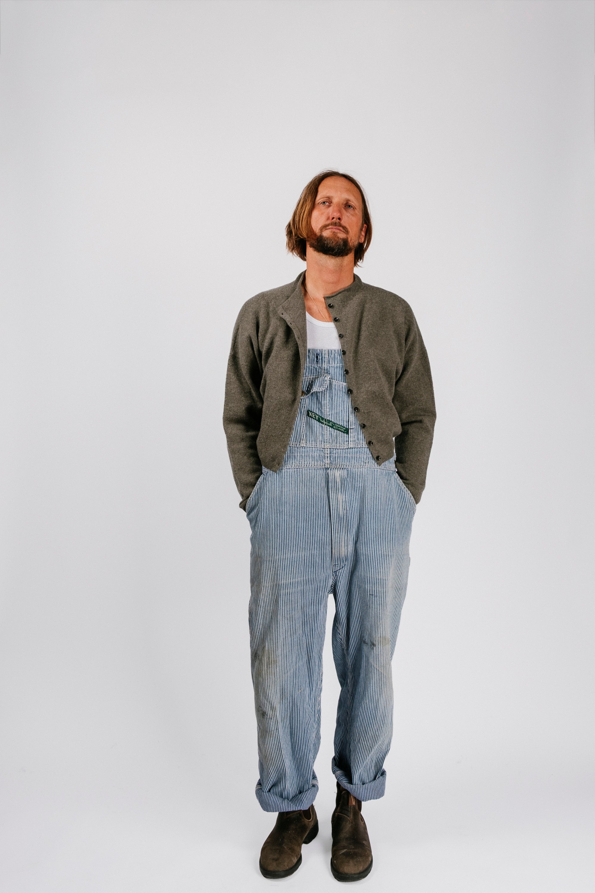 Shrunken Peri Cardigan | Shadow