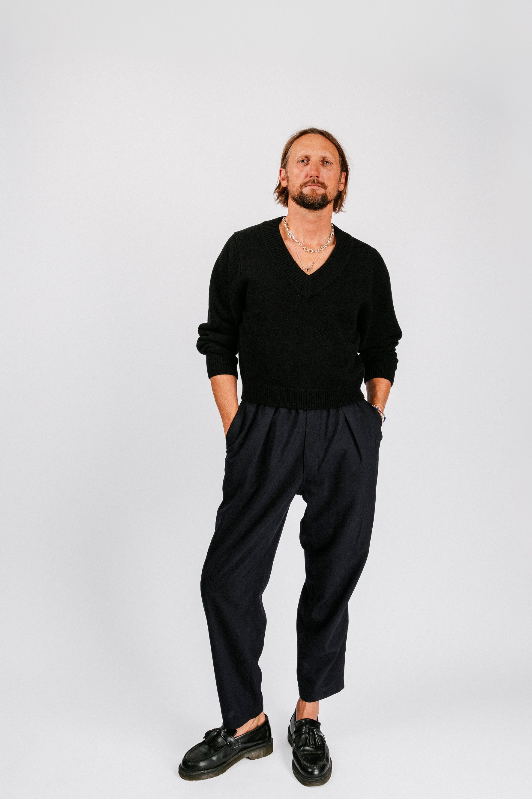 Shrunken Sloane Vee Sweater