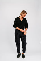 Shrunken Sloane Vee Sweater