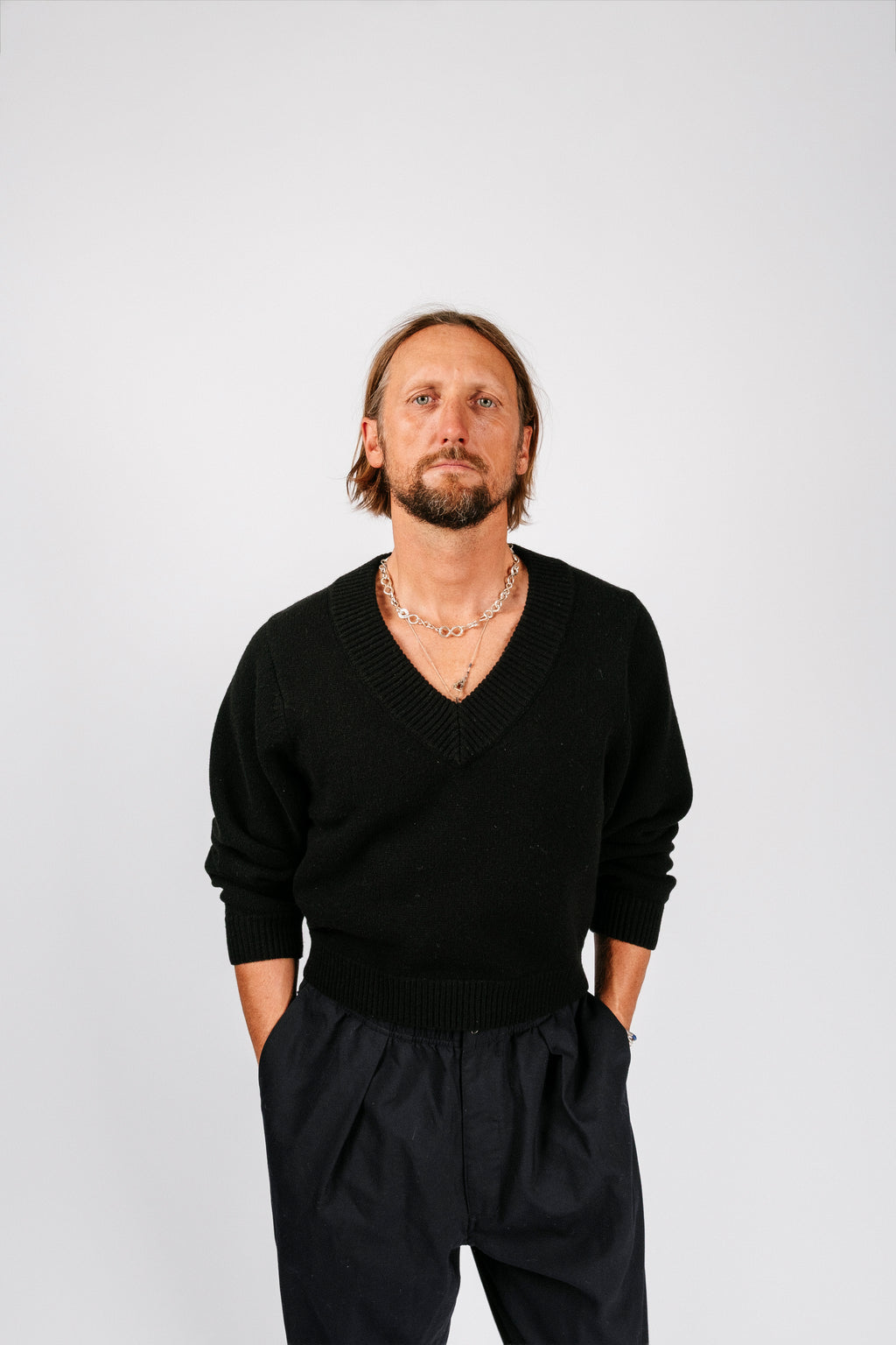 Shrunken Sloane Vee Sweater