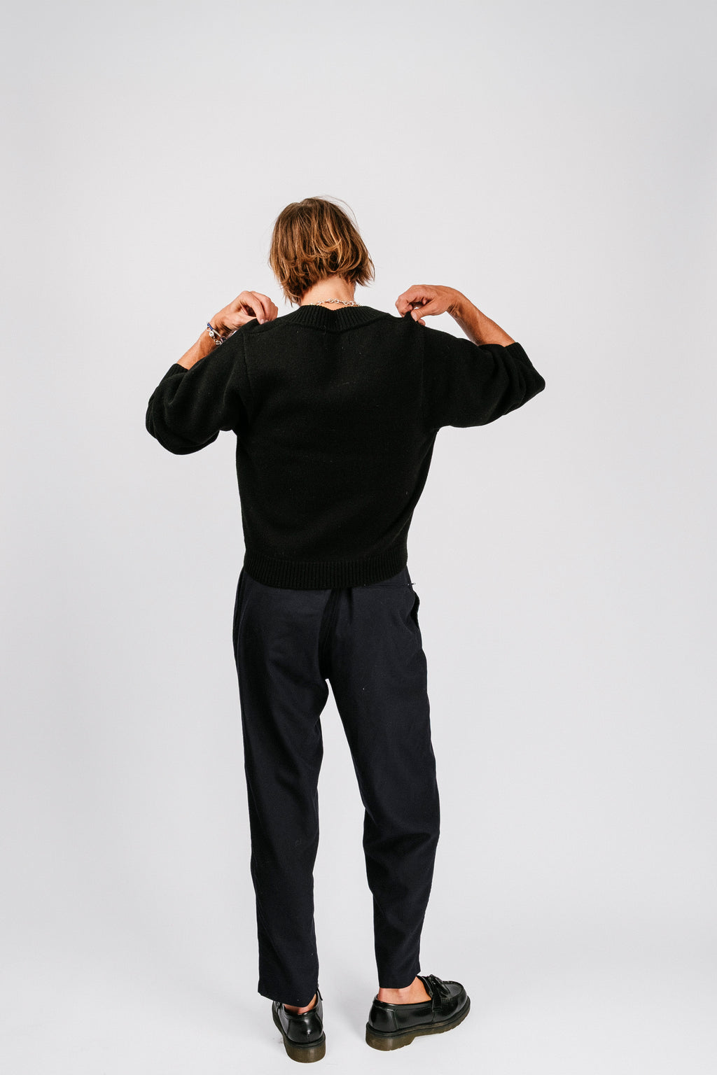 Shrunken Sloane Vee Sweater